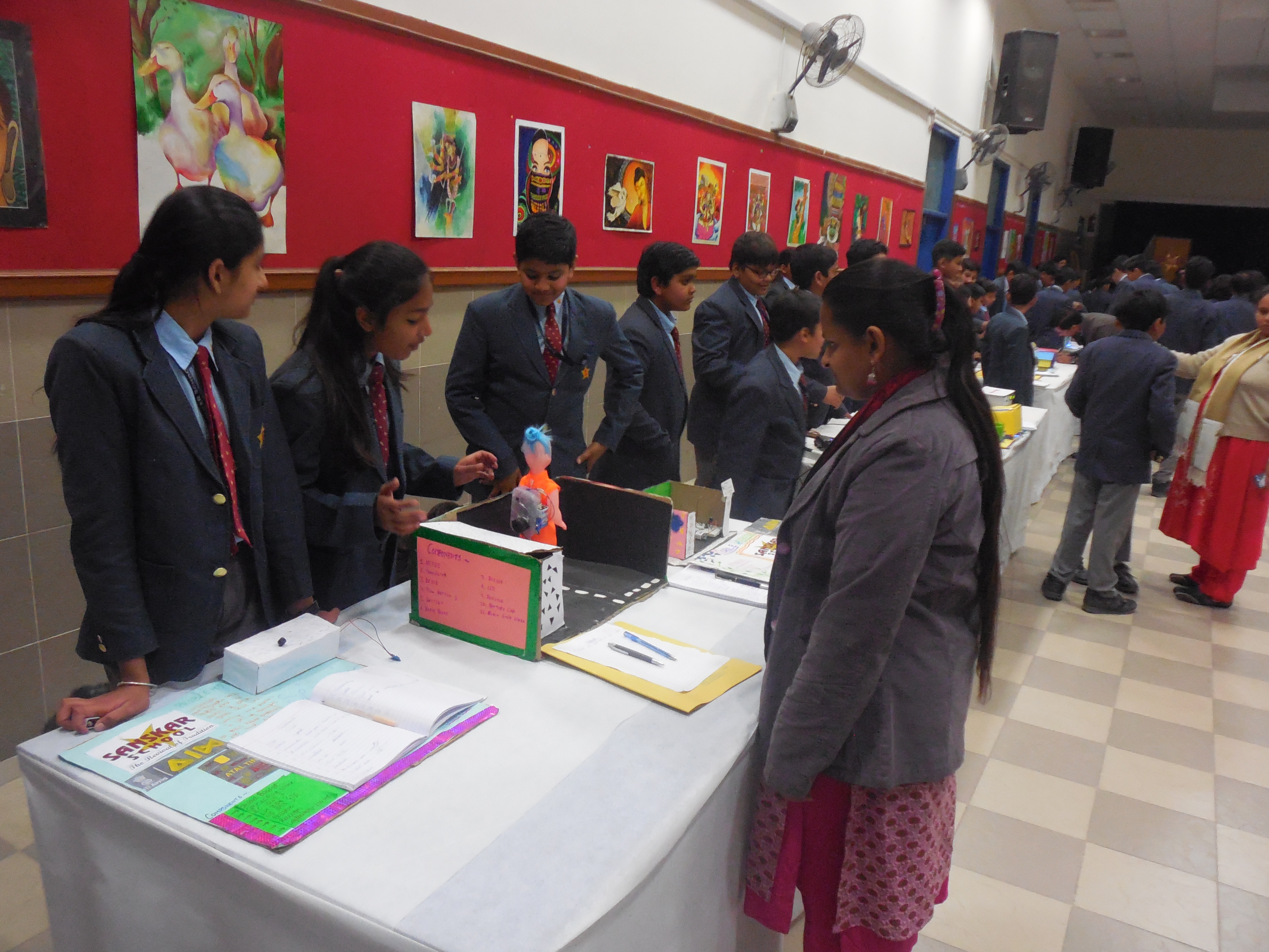‘Imagine Cup’ Science Exhibition held at Sanskar School 